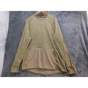 Nike Shirt Mens XL Green Long Sleeve Pullover Athletic Pocket AR1709-247